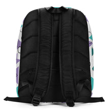 Memphis Colorful Pattern 03 Minimalist Backpack