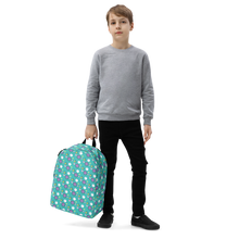 Memphis Colorful Pattern 01 Minimalist Backpac