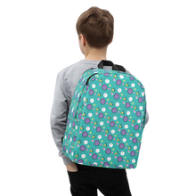 Memphis Colorful Pattern 01 Minimalist Backpac