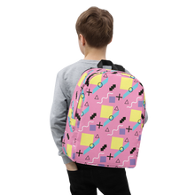 Memphis Colorful Pattern 04 Minimalist Backpack