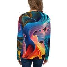 Colorful Swirl Background Unisex Sweatshirt