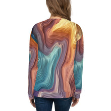 Holiday Wavy Canyon Unisex Sweatshirt