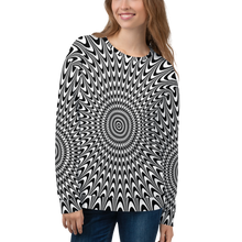 Vertigo Optical Illusion Background Unisex Sweatshirt