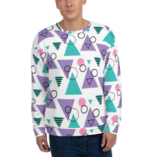 Memphis Colorful Pattern 03 All-Over Print Unisex Sweatshirt