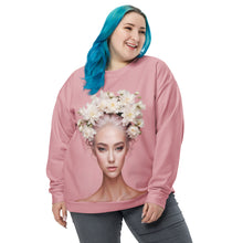 Pink Female Art Unisex Sweatshirt