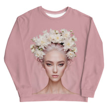 Pink Female Art Unisex Sweatshirt