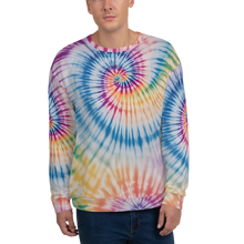 Tie Dye Colorful Unisex Sweatshirt