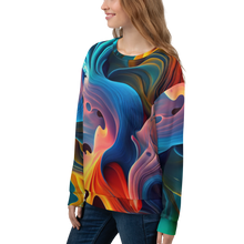 Colorful Swirl Background Unisex Sweatshirt