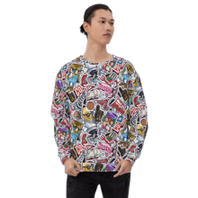 Street Art College Pattern Unisex Sweatshirt
