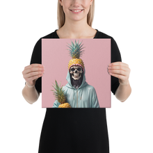Skull Pineapple Canvas Print