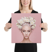 Pink Female Art Canvas Print