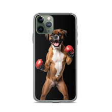Boxer Boxing Black iPhone Case