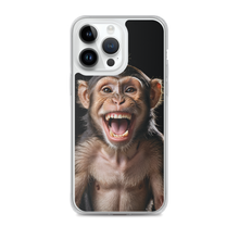 Happy Monkey Black iPhone Case