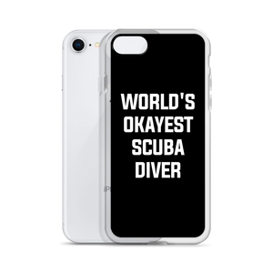 World's Okayest Scuba Diver Clear Case for iPhone®