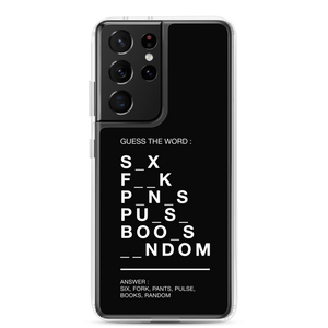Guess The Word (Funny) Samsung Case