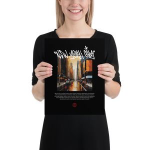 New York City Painting Poster Print Art