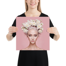 Pink Female Art Poster Print