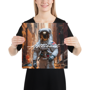 Astronaut Urban Poster Print