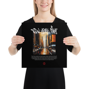New York City Painting Poster Print Art
