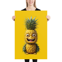 Unforgotable Funny Pineapple Poster Print