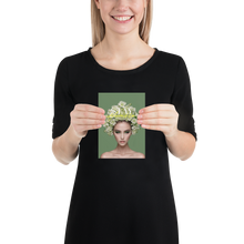 Stay Humble Female Flower Art Poster Print