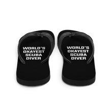 World's Okayest Scuba Diver Flip Flops