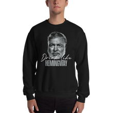 Drink Like Hemingway Portrait Unisex Sweatshirt