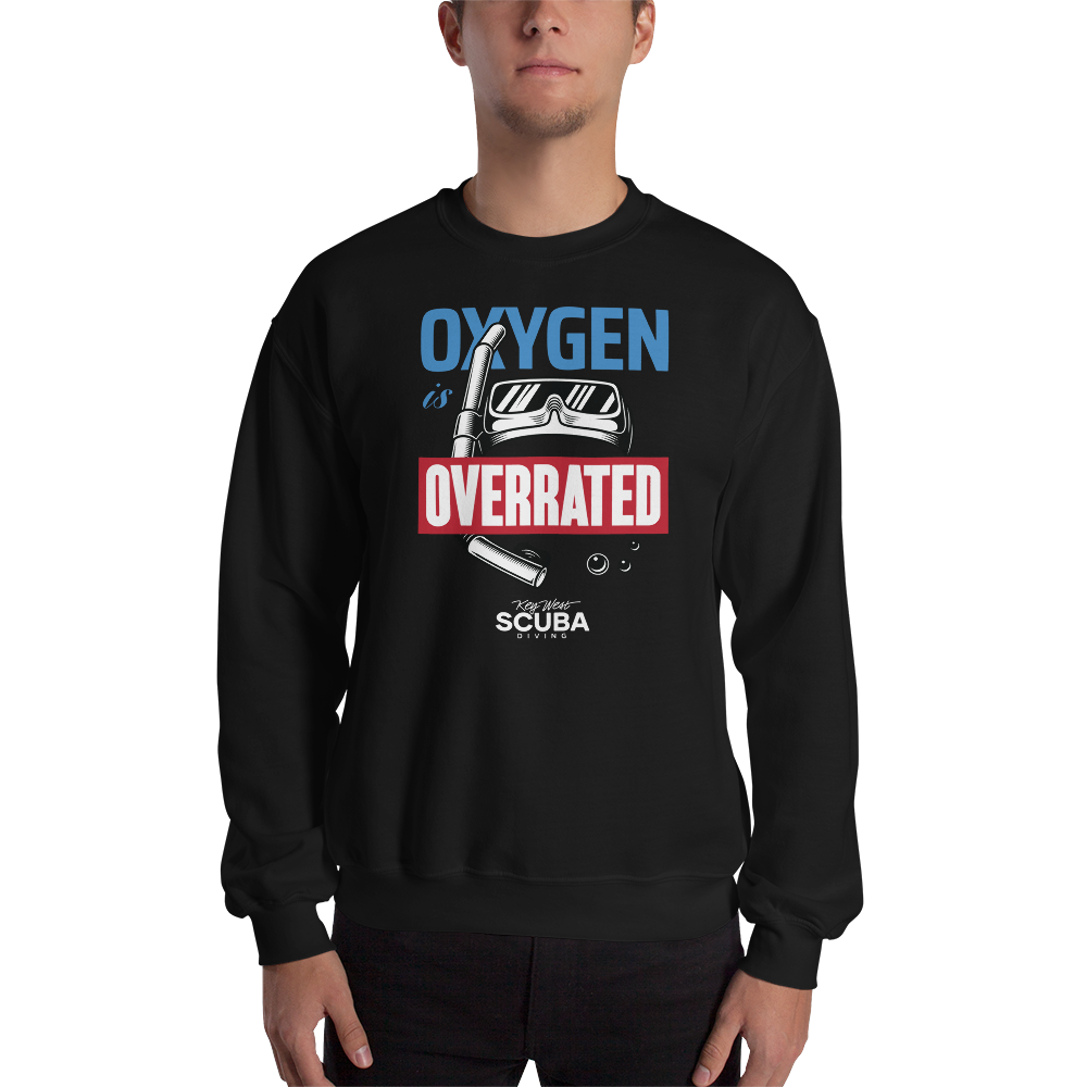 Oxygen is Overrated KWSD Logo Unisex Sweatshirt
