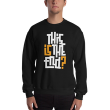 IS/THIS IS THE END? White Yellow Unisex Sweatshirt