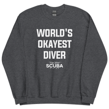 World's Okayest Diver Unisex Sweatshirt