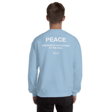 Freedom is the oxygen of the soul Unisex Sweatshirt