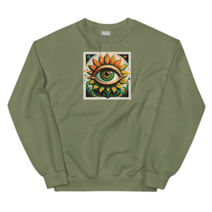 The Third Eye Unisex Sweatshirt Front Print