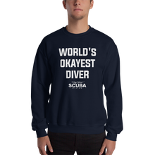 World's Okayest Diver Unisex Sweatshirt