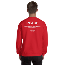 Freedom is the oxygen of the soul Unisex Sweatshirt