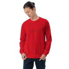 Red is the color of love Unisex Sweatshirt