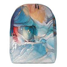 Default Title Colorful Marble Liquid ink Art Full Print Minimalist Backpack by Design Express