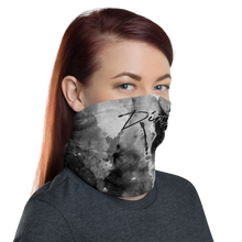 Dirty Abstract Ink Art Face Mask & Neck by Design Express