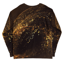 Gold Swirl Unisex Sweatshirt by Design Express