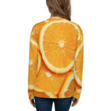 Sliced Orange Unisex Sweatshirt by Design Express
