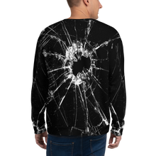 Broken Glass Unisex Sweatshirt by Design Express