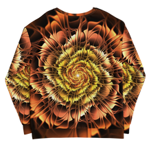 Abstract Flower 01 Unisex Sweatshirt by Design Express