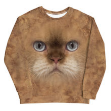 British Cat "All Over Animal" Unisex Sweatshirt by Design Express