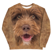 Crossbreed Brown "All Over Animal" Unisex Sweatshirt by Design Express