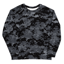 Dark Grey Digital Camouflage Unisex Sweatshirt by Design Express
