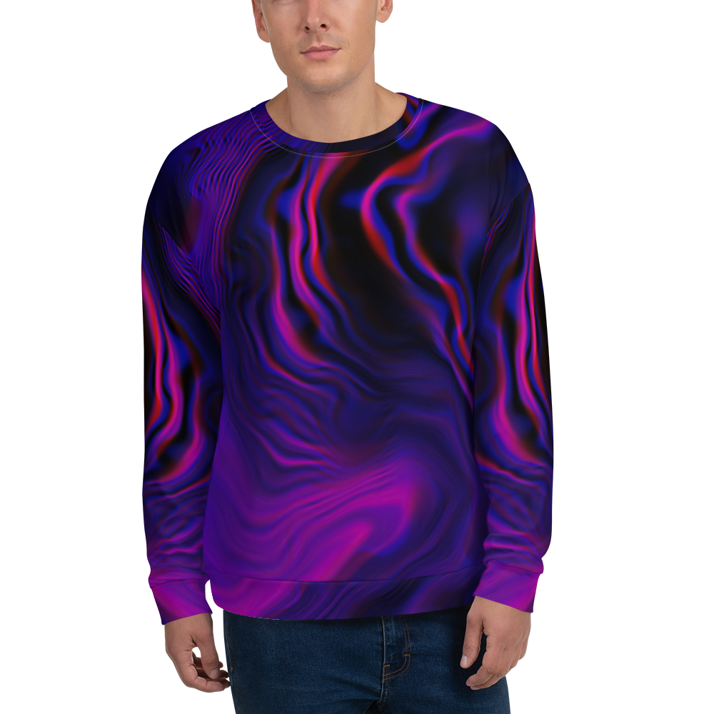 XS Glow In The Dark Unisex Sweatshirt by Design Express