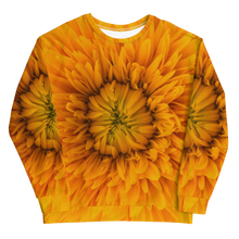 Yellow Flower Unisex Sweatshirt by Design Express