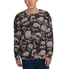 XS Skull Pattern Unisex Sweatshirt by Design Express