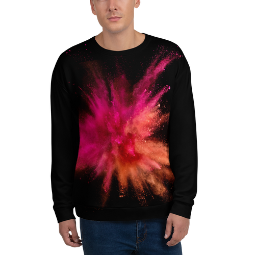 XS Powder Explosion Unisex Sweatshirt by Design Express