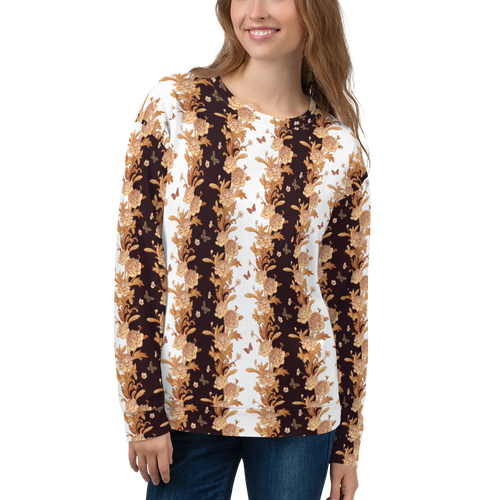 XS Gold Baroque Unisex Sweatshirt by Design Express