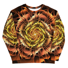 Abstract Flower 01 Unisex Sweatshirt by Design Express